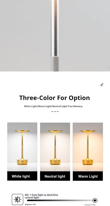 Desk Lamp – Wireless LED with Dimming & Touch Control - Samanta Factory