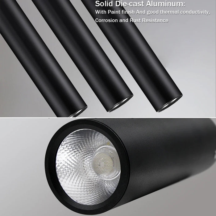 Pendant Light – Dimmable Tube Design for Focused Lighting - Samanta Factory