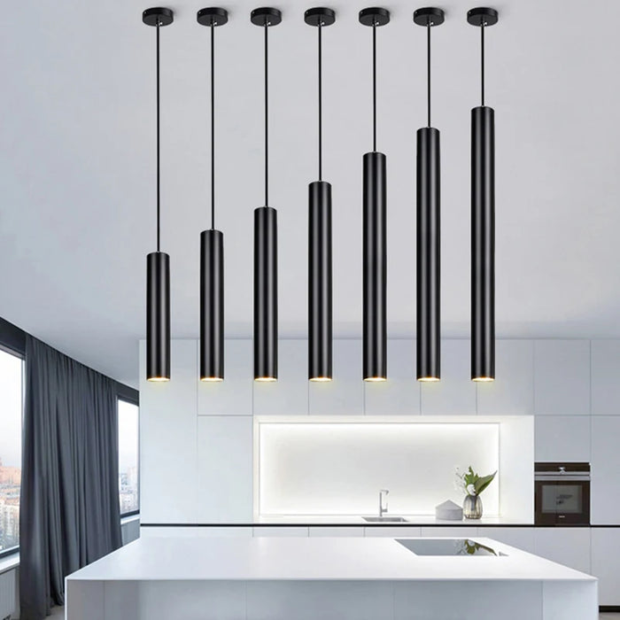 Pendant Light – Dimmable Tube Design for Focused Lighting - Samanta Factory