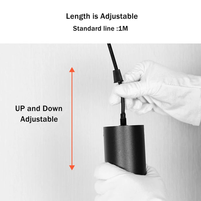 Pendant Light – Dimmable Tube Design for Focused Lighting - Samanta Factory