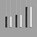 Minimalist Cylinder Pendant Light with Brushed Nickel Finish for Dining and Kitchen Spaces
