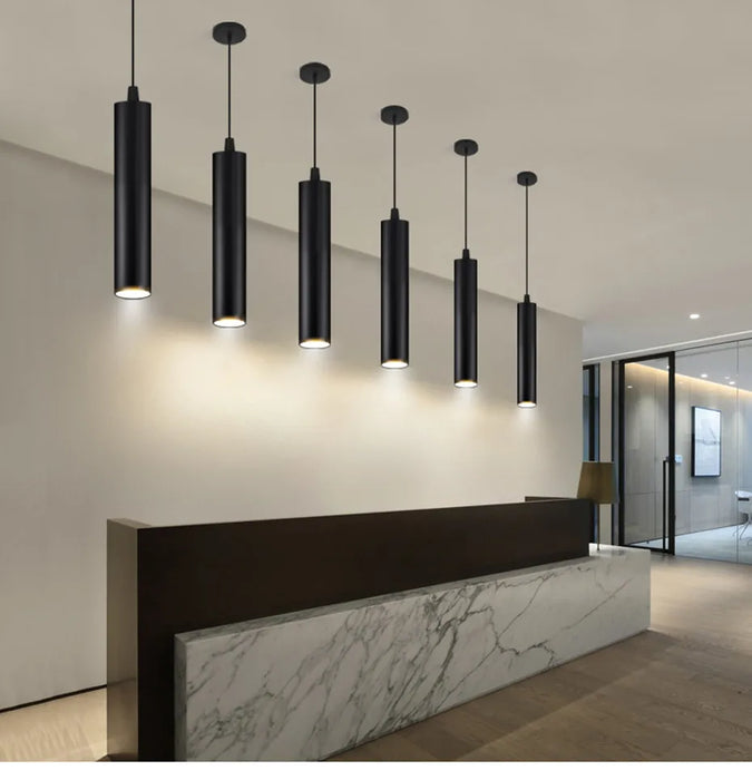Pendant Light – Dimmable Tube Design for Focused Lighting - Samanta Factory