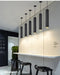 Minimalist Cylinder Pendant Light with Brushed Nickel Finish for Dining and Kitchen Spaces