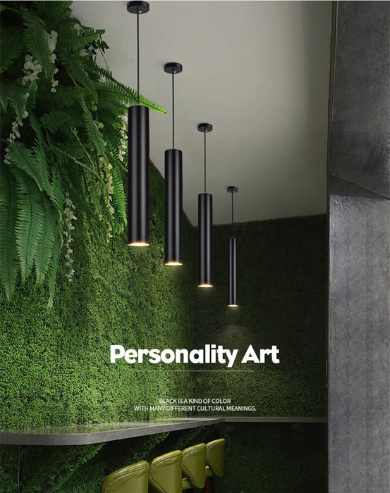 Pendant Light – Dimmable Tube Design for Focused Lighting - Samanta Factory