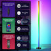 Floor Lamp – Smart RGB LED with Remote & App Control - Samanta Factory