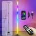 Floor Lamp – Smart RGB LED with Remote & App Control - Samanta Factory