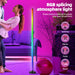 Floor Lamp – Smart RGB LED with Remote & App Control - Samanta Factory