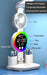 Desk Lamp – Rechargeable LED with Fan & Clock Display - Samanta Factory