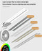Desk Lamp – Rechargeable LED with Fan & Clock Display - Samanta Factory