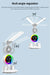 Desk Lamp – Rechargeable LED with Fan & Clock Display - Samanta Factory