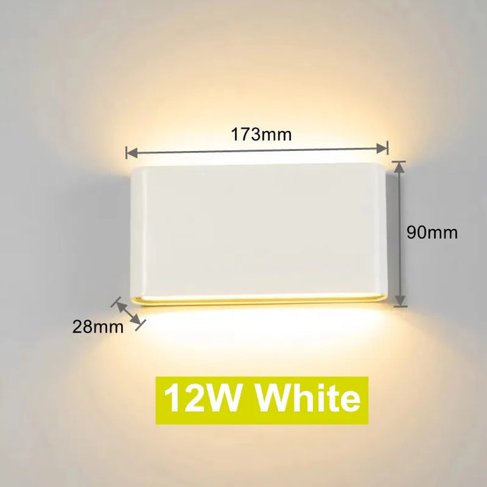 LED Wall Lamp – Waterproof Outdoor & Indoor Lighting - Samanta Factory