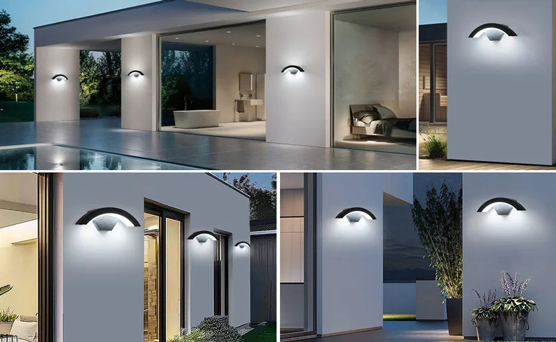 LED Wall Lamp – Waterproof Outdoor Garden Lighting - Samanta Factory