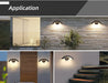 LED Wall Lamp – Waterproof Outdoor Garden Lighting - Samanta Factory