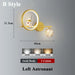 Children’s Wall Lamp – Star Astronaut Projector Light - Samanta Factory