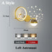 Children’s Wall Lamp – Star Astronaut Projector Light - Samanta Factory