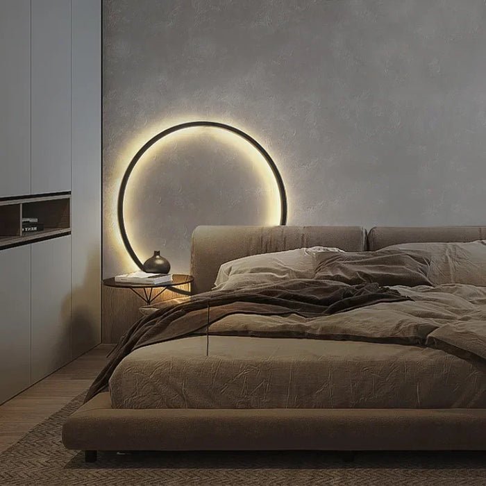 Wall Lamp – USB-Powered LED Ring Light for Modern Interiors - Samanta Factory