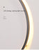 Wall Lamp – USB-Powered LED Ring Light for Modern Interiors - Samanta Factory