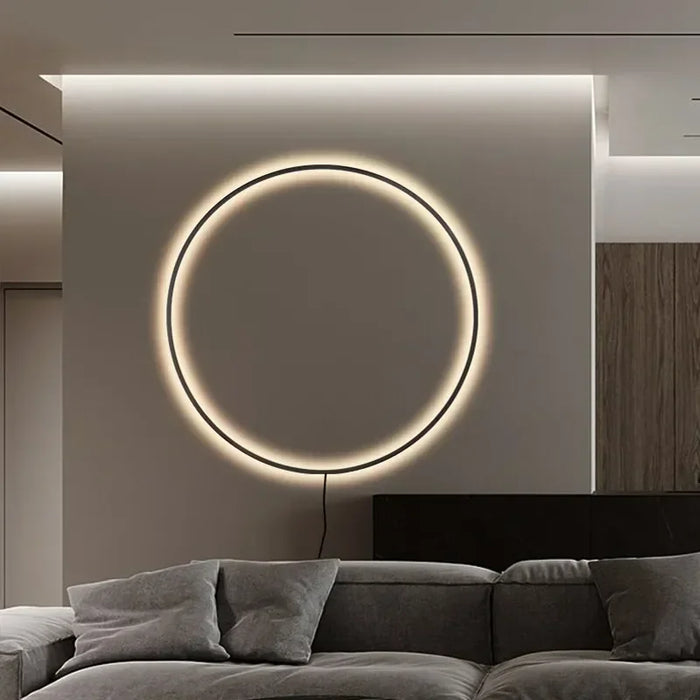 Wall Lamp – USB-Powered LED Ring Light for Modern Interiors - Samanta Factory