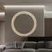 Wall Lamp – USB-Powered LED Ring Light for Modern Interiors - Samanta Factory