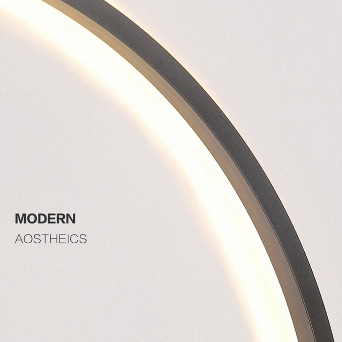Wall Lamp – USB-Powered LED Ring Light for Modern Interiors - Samanta Factory