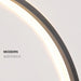 Wall Lamp – USB-Powered LED Ring Light for Modern Interiors - Samanta Factory