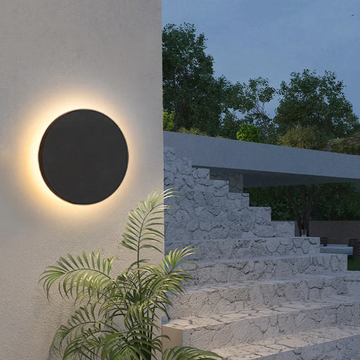 Durable modern LED wall lamp for outdoor gardens and porches