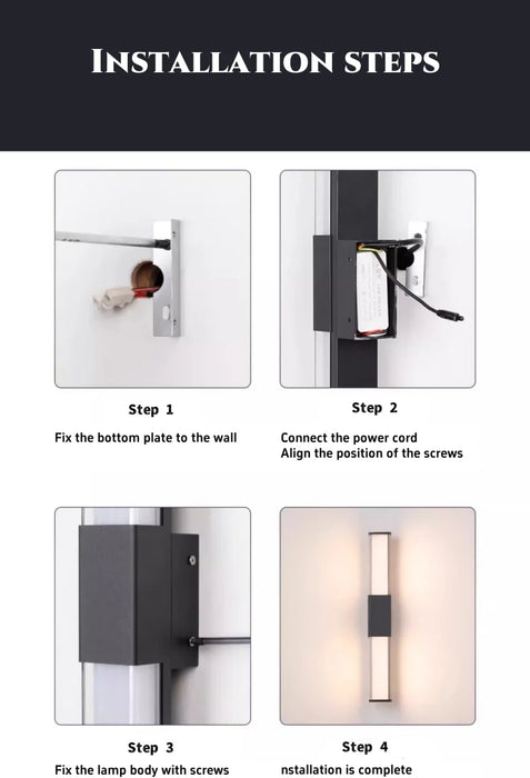 Outdoor Wall Lamp – Waterproof LED Lighting for Exterior Spaces - Samanta Factory
