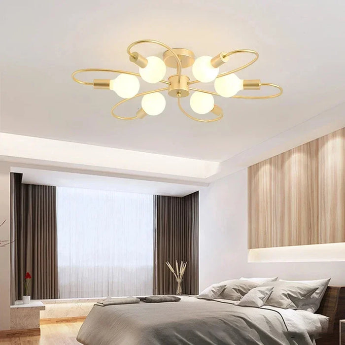 LED Chandelier – Modern Minimalist Ceiling Light - Samanta Factory