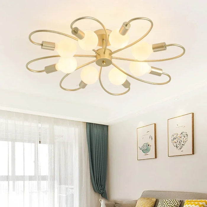 LED Chandelier – Modern Minimalist Ceiling Light - Samanta Factory