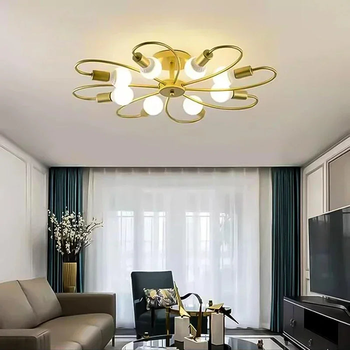 LED Chandelier – Modern Minimalist Ceiling Light - Samanta Factory