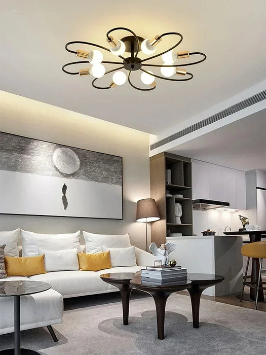 LED Chandelier – Modern Minimalist Ceiling Light - Samanta Factory