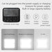 Makeup Bag with LED Mirror – 3-Color Light & Customizable Storage - Samanta Factory
