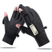 Winter Warm Touch Screen Gloves Outdoor Windproof Waterproof Cold-Proof Gloves Men Driving Cycling Fishing Ski Gloves