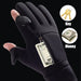 Winter Warm Touch Screen Gloves Outdoor Windproof Waterproof Cold-Proof Gloves Men Driving Cycling Fishing Ski Gloves