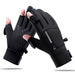 Winter Warm Touch Screen Gloves Outdoor Windproof Waterproof Cold-Proof Gloves Men Driving Cycling Fishing Ski Gloves
