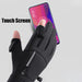 Winter Warm Touch Screen Gloves Outdoor Windproof Waterproof Cold-Proof Gloves Men Driving Cycling Fishing Ski Gloves