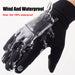 Winter Warm Touch Screen Gloves Outdoor Windproof Waterproof Cold-Proof Gloves Men Driving Cycling Fishing Ski Gloves