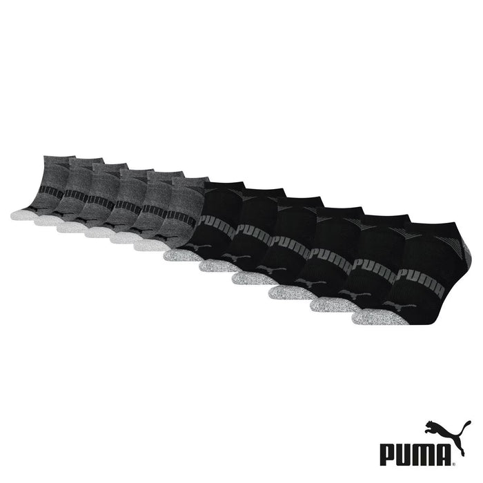 Men'S Repreve Sock 12 Pack in Black
