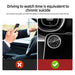 Mini Car Clock Luminous 5 Colors Auto Stick-On Digital Watch Mechanics Quartz Motorcycle Clocks Auto Ornament Car Accessories