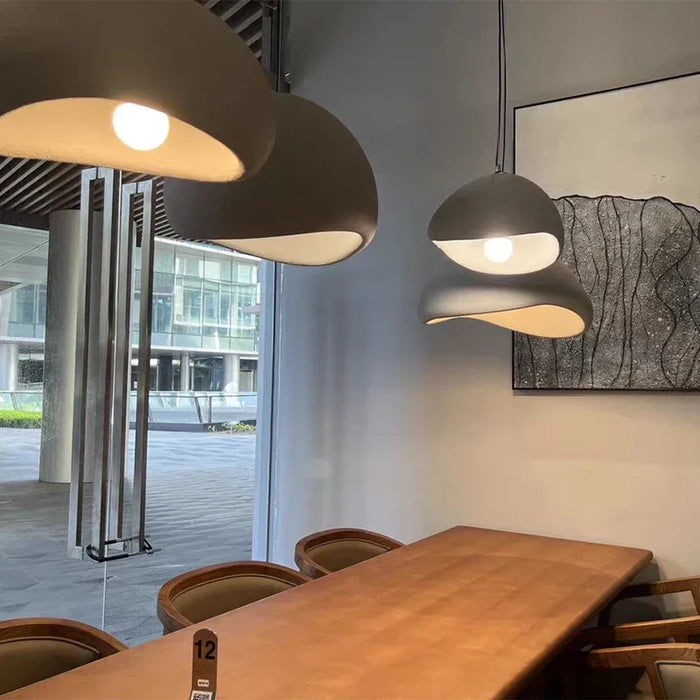 Pendant Light – Nordic Wabi Sabi LED Ceiling Chandelier - Samanta Factory