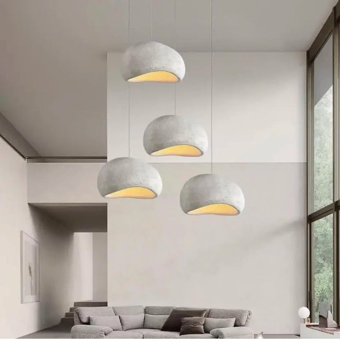 Pendant Light – Nordic Wabi Sabi LED Ceiling Chandelier - Samanta Factory