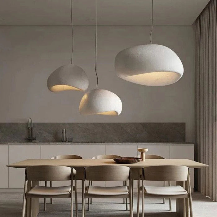 Pendant Light – Nordic Wabi Sabi LED Ceiling Chandelier - Samanta Factory