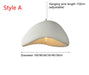 Pendant Light – Nordic Wabi Sabi LED Ceiling Chandelier - Samanta Factory