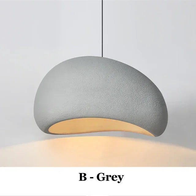 Pendant Light – Nordic Wabi Sabi LED Ceiling Chandelier - Samanta Factory