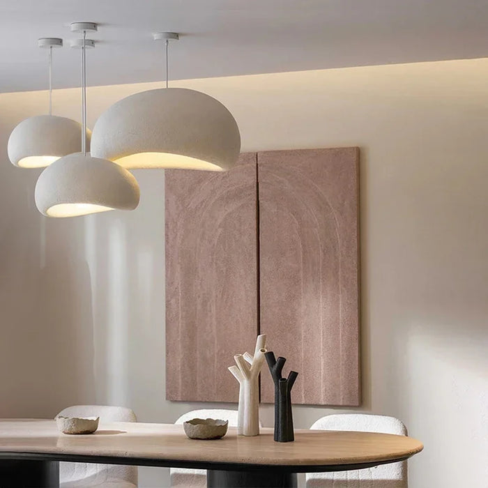 Pendant Light – Nordic Wabi Sabi LED Ceiling Chandelier - Samanta Factory