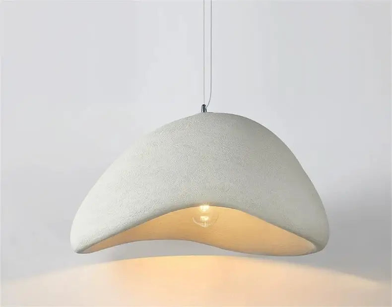 Modern designer pendant light for living room, bedroom, and dining room with E27 bulb compatibility.