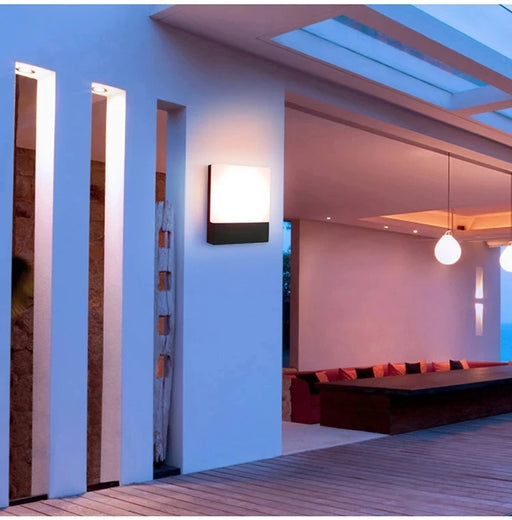 Ultra-bright waterproof outdoor wall lamp for porch and garden lighting