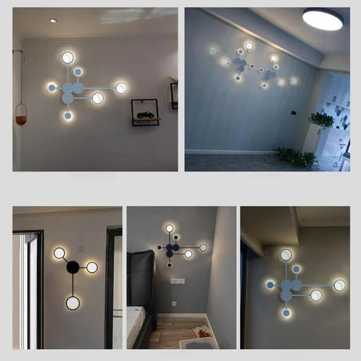 Contemporary Wall-Mounted Sconce with Soft Warm Light