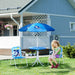 Kids Garden Set – Foldable Table, Chairs & Adjustable Umbrella - Samanta Factory