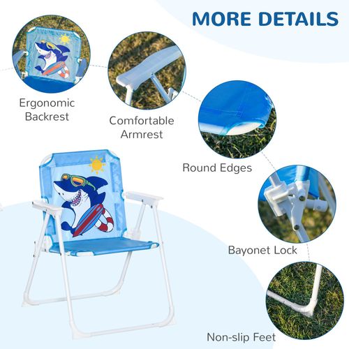 Kids Garden Set – Foldable Table, Chairs & Adjustable Umbrella - Samanta Factory